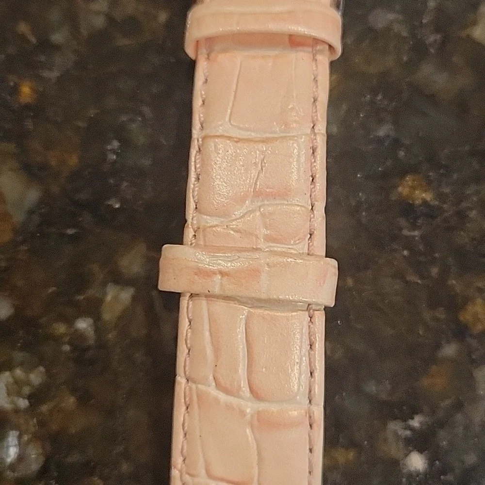 HONORA Watch Light Pink Genuine Leather
